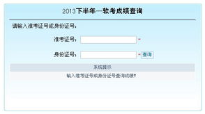 貴州信息系統(tǒng)項目管理師成績查詢